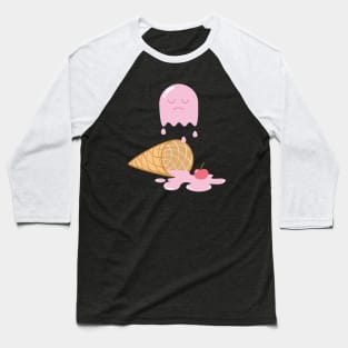 ice cream ghost Baseball T-Shirt